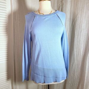 Neiman Marcus | Women’s | Sweaters | XS | Modern Abstract Light Blue Sweater